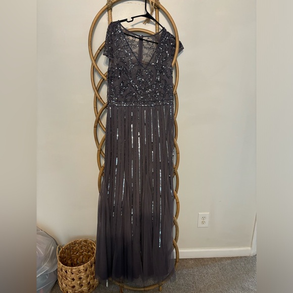 Women's Beaded Long Dress brand new size 10 - Picture 6 of 12